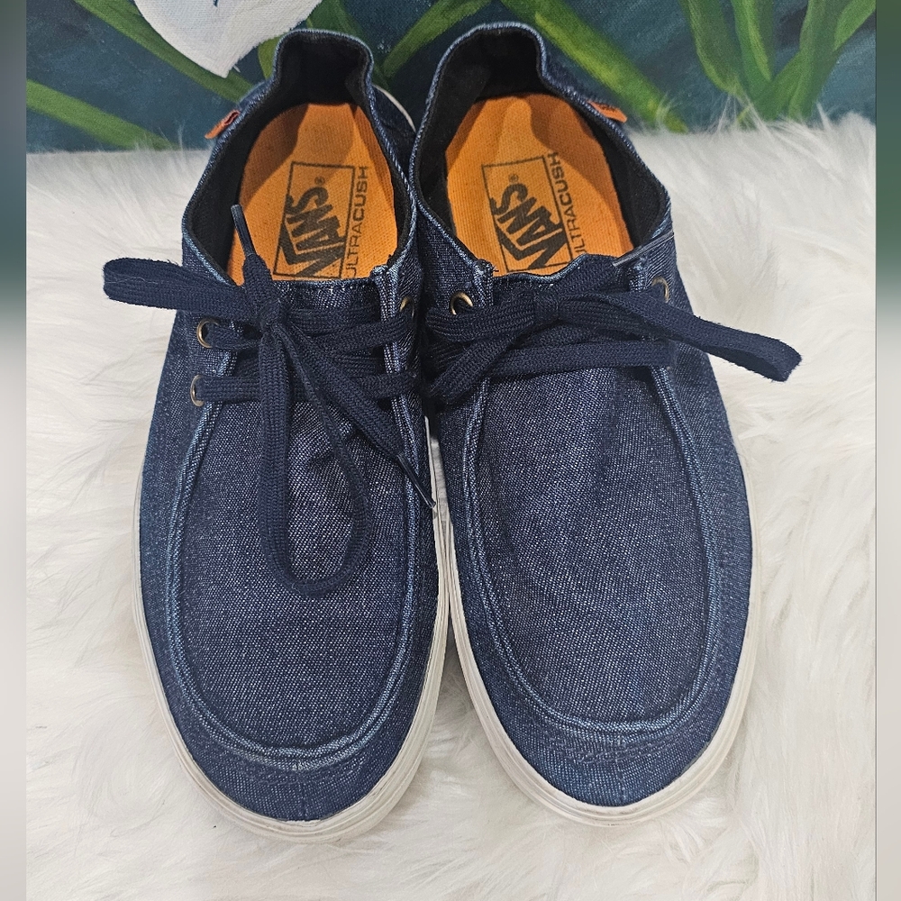 Vans Men's Denim Blue Sneakers